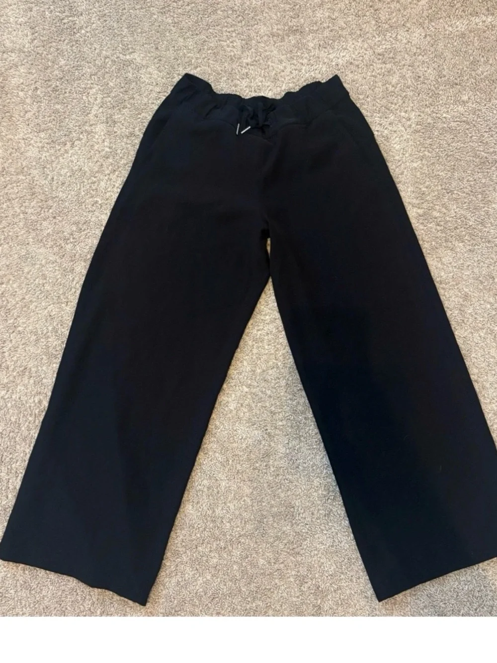 lululemon athletica Black Drawstring Waist Pants